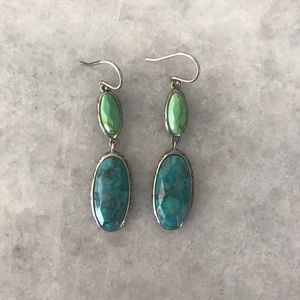 Silpada Turquoise Make Memories Earrings
